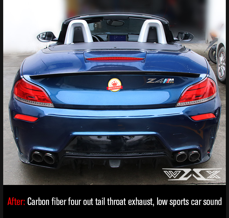 Performance Exhaust Downpipe Muffler Valvetronic Electronic Exhaust Catback System For BMW Z4 G29 2019-2021