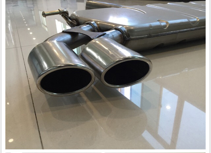 Exhaust Muffler Pipe with Rear Bumper For VW Golf 7 MK7 2012-2022 Refitted Upgrade To R Style Gti Auto Accessories