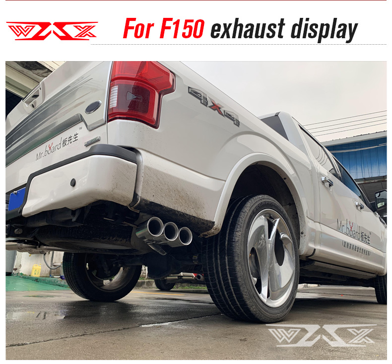 tuning exhausted systems for F150 Exhaust Pipe System Valvetronic Exhaust Pipe Catback For Ford F-150 F150 Raptor 2015-2022