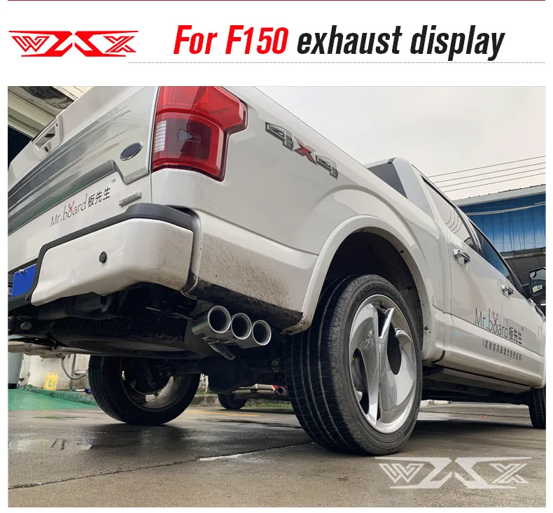 Performance Exhaust Catback Stainless Steel Exhaust System for Tundra 2016-2022 Valvetronic Cat-bacl Exhaust