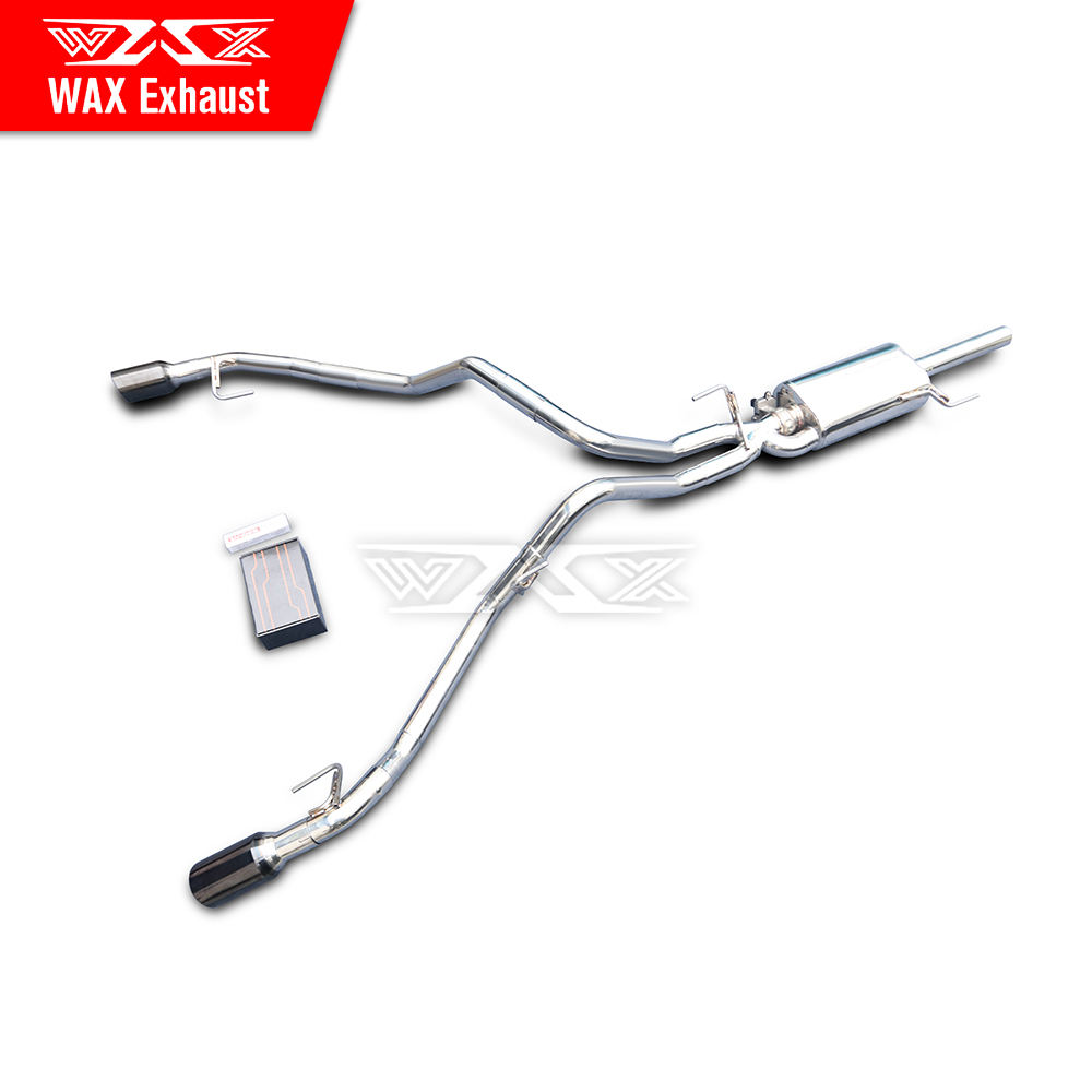 For ford ranger car exhaust pipe Catback Exhaust Pipe For Ford F150 2015-2022 Valvetronic Exhaust System For Ford F150 2015-2022