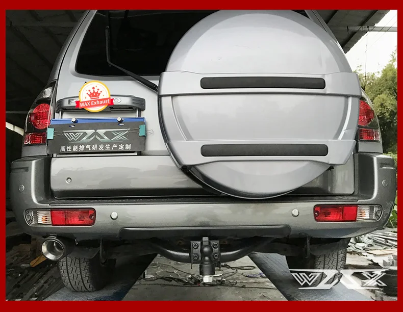 High Performance Exhaust System With Control Device For Toyota Pajero Prado Land Cruiser Sequoia Sport Car Deep Sound