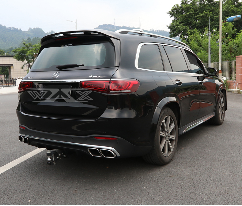 Stainless Steel Catback Exhaust For Mercedes-Benz GLS400 GLS450 X166 2015-2019 Exhaust Valve Control Catback Exhaust System