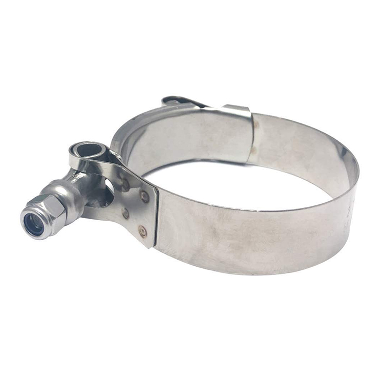 High Standard Industrial Auto Parts Pipe Clamp 304 SS Pipe Clip