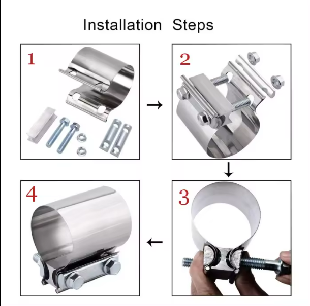 Butt-joint band Clamp