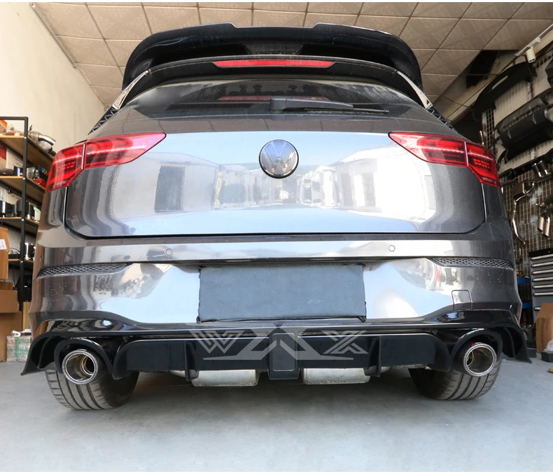 Universal Matte Black Carbon Fiber Stainless Steel Exhaust Muffler Tip Exhaust Pipe Tail Tip Factory Price