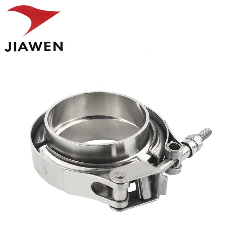 T304 Stainless steel clamp for securing pipe and for automotive system