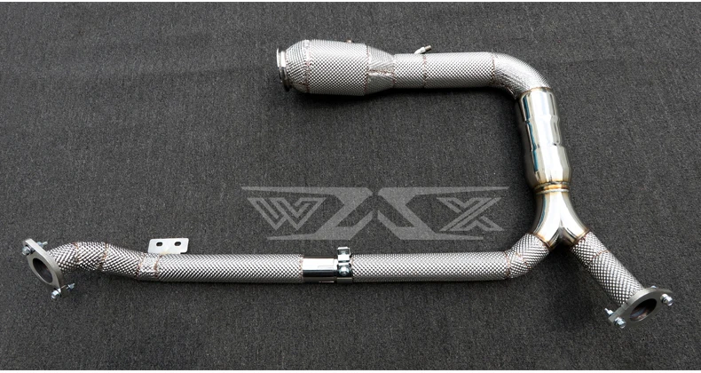 Exhaust  Front Downpipe with Catalytic Convert Manifolds pipes For Porsche 718 Boxster 718 Cayman  2016-2022