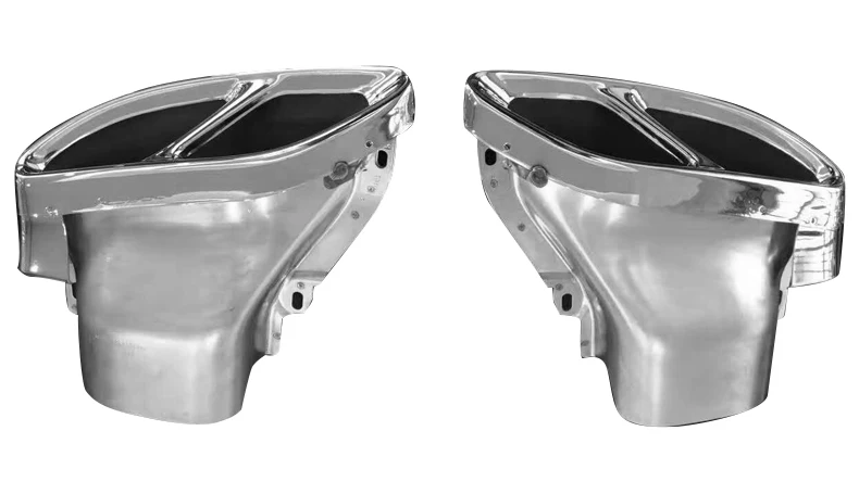 Top Quality Stainless Steel Exhaust Tips For Mercedes-Benz C450 Coupe Glc Gle 450 Amg