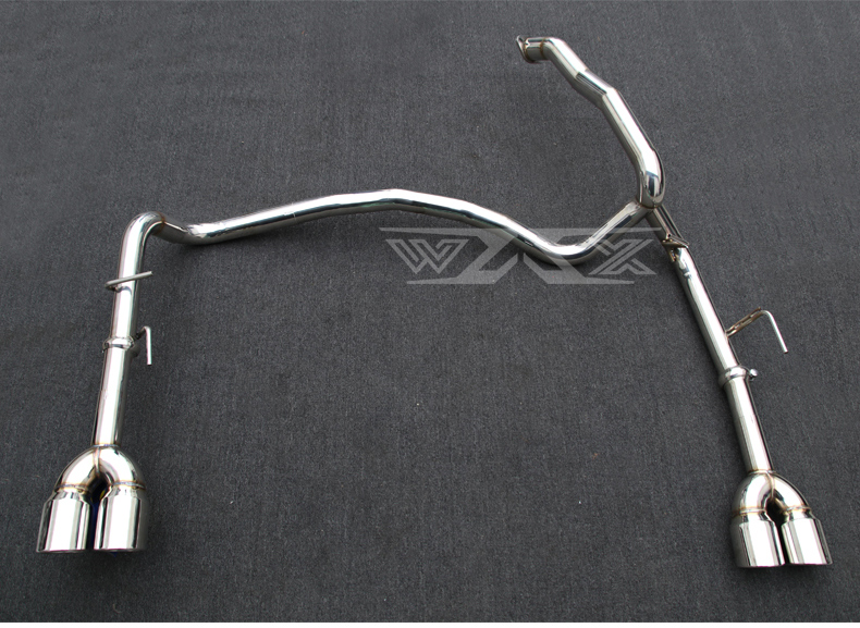 Exhaust Catback For Nissan PATROL Y62 2016-2022 Stainless Steel Valved Exhaust Catback with Quad Carbon Fiber Muffler Tips