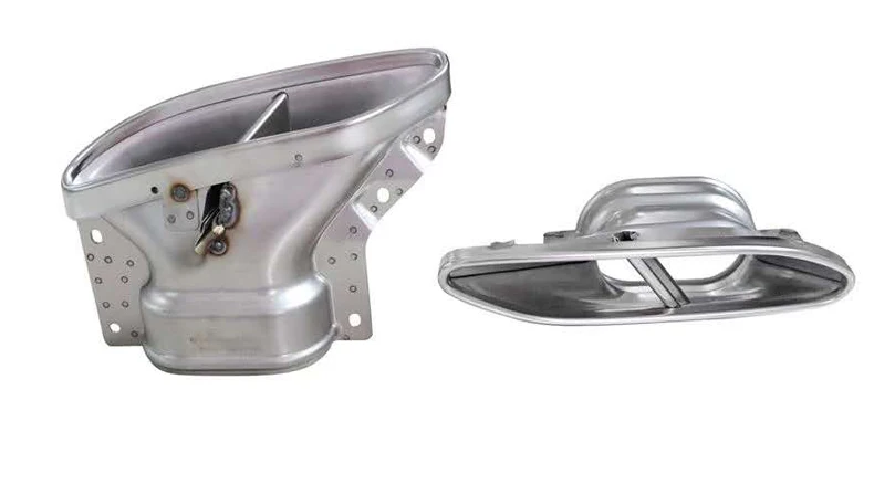 Professional Car Stainless Steel Dual Exhaust Tips For mercedez benz New Model W222 S Class