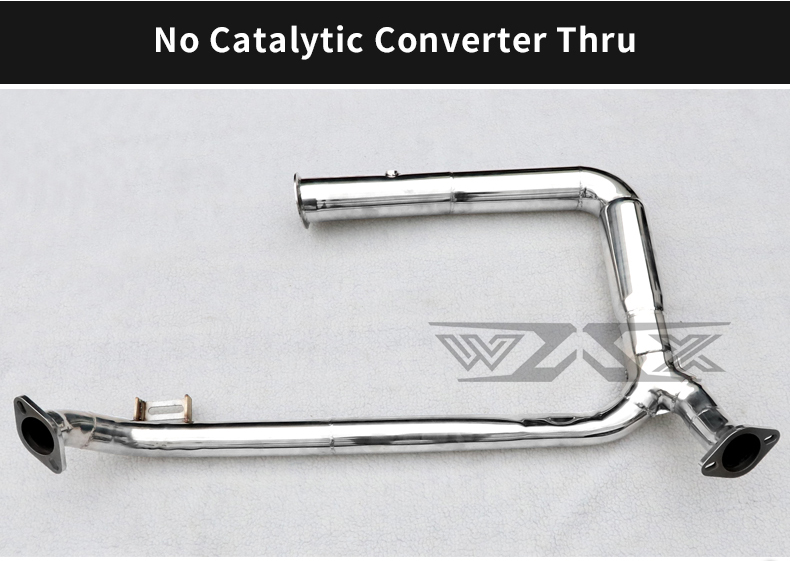 Exhaust Downpipe For Porsche 718 2.0T 2016-2022 with Catalytic Converter Header Stainless Steel Downpipe Exhaust System