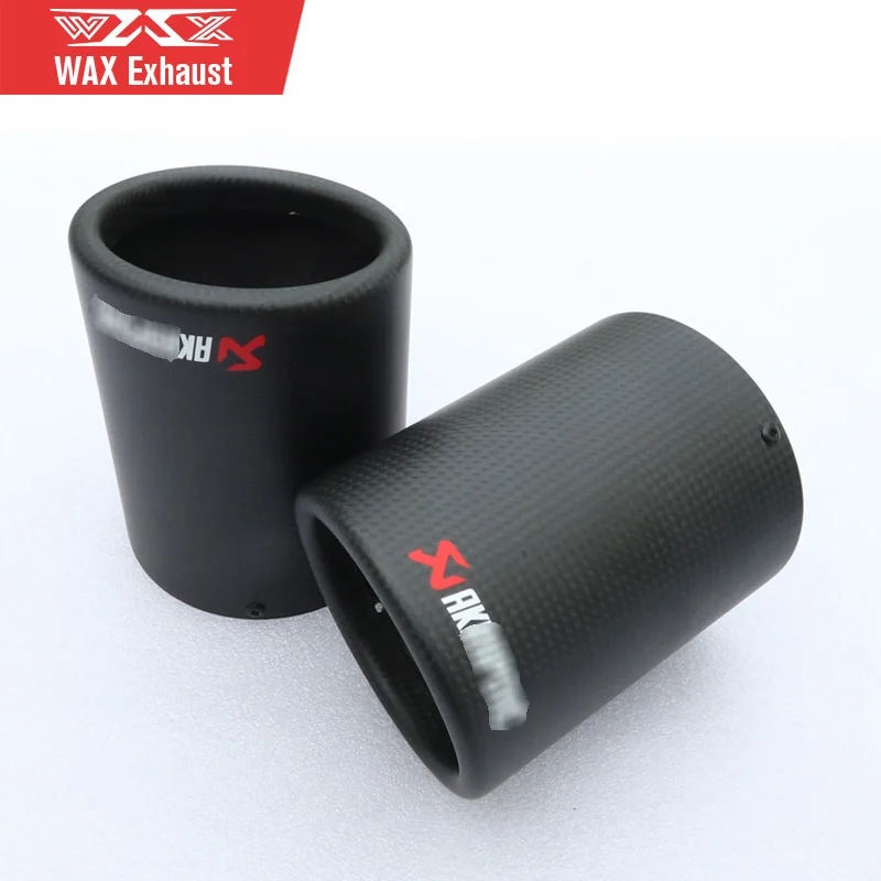 Direct Snap easy installation Carbon Fiber for Akrapovic Exhaut tips for BMW F87 M2 F80 M3 F82 F83 M4 Universal Exhaust Tip