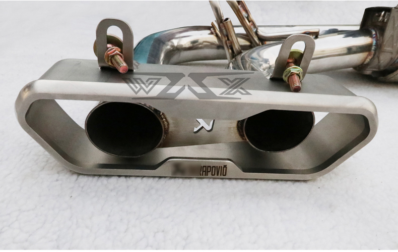 Exhaust Pipe Catback For Mercedes-Benz W463 W464 G550 G63 G63AMG G65AMG 2018-2022 Electronic Valve Catback Exhaust Muffler Tip