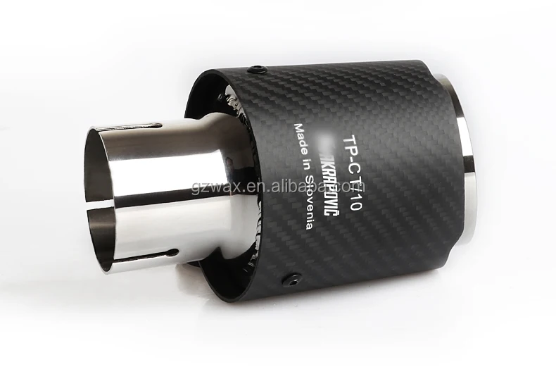 Factory wholesale Universal car stainless steel and carbon fiber exhaust tips