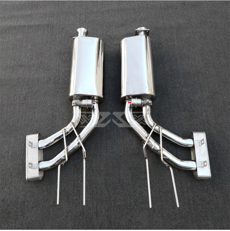 Exhaust Muffler Pipes For Mercedes-Benz G500 G550 G63 W464 2018-2020 Valved Mufflers 4 Tips G65 Exhaust Pipes G Class W463