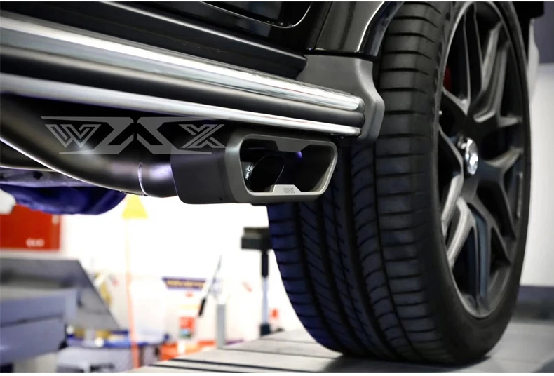 Exhaust Muffler Catback For Mercedes-Benz G63 AMG W464 G55 G500 G63 G55 2018-2022 Heat Shield Valve Exhaust Catback