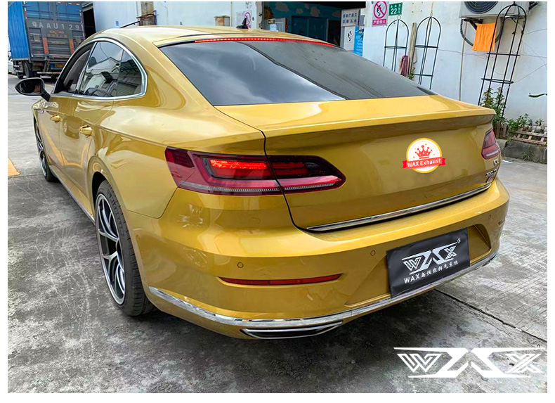 Racing Performance Exhaust Muffler Pipe Sport Valvetronic Sound for VW PASSAT CC 2009-2016 Exhaust Catback System