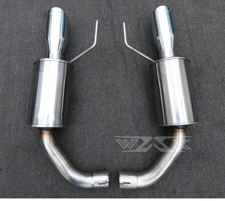 Factory direct sales Car parts cat back Exhaust Pipes For Ford Mustang 3.7 5.0 mufflers tail section