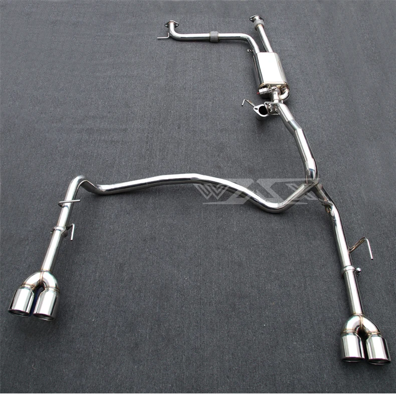 Stainless Steel  Exhaust Catback System Remote Valve Control For Nissan Patrol Y62 2016-2022 Exhaust Catback Exhaust System