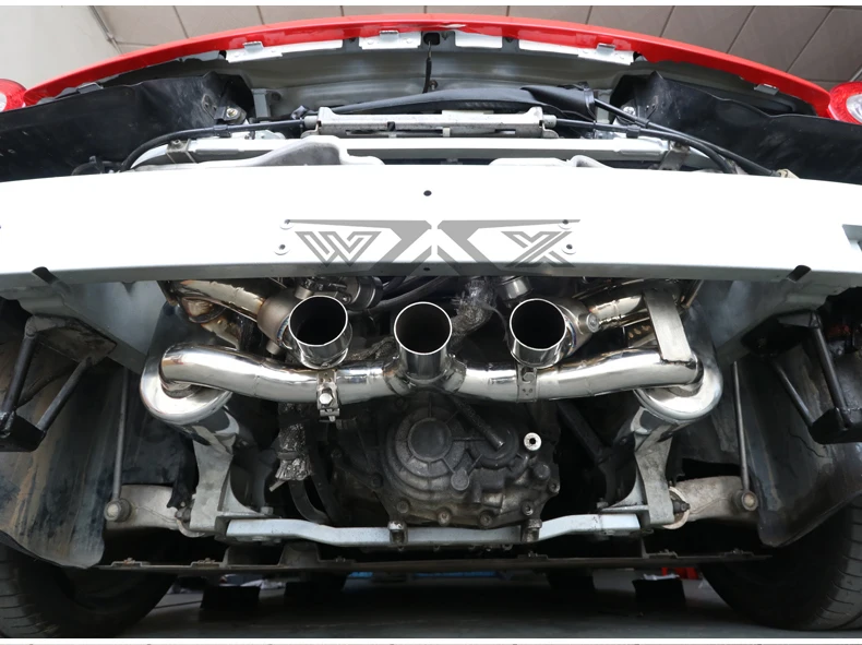 Catback Exhaust For Ferrari 458 4.5 2009-2016 Stainless Steel  Performance Catback Exhaust Pipe System