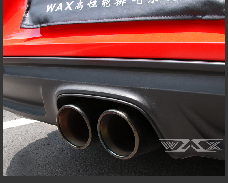 Cat-back Exhaust Pipes for Porsche 718 Cayman 718 Boxster 2016-2019 Exhaust Catback Pipes with Exhaust Muffler For Caymen