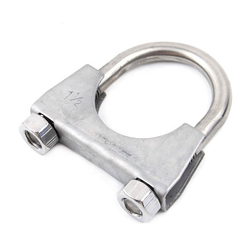 SS 304 Heavy Duty Muffler Exhaust Pipe Clamp