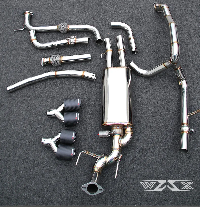 Exhaust Catback For Nissan Patrol 2010-2021 Valvetronic Exhaust Muffler Catback Stainless Steel Exhaust System