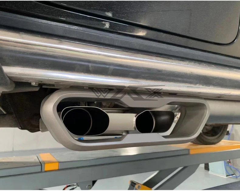 WAX Factory Exhaust Pipe For Mercedes-Benz G-Class W464 G500 G63AMG G65AMG 2018-2022 Stainless Steel Catback Exhaust Muffler