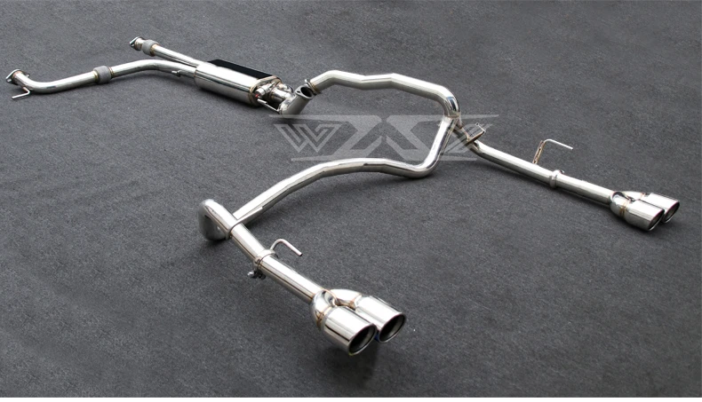 Stainless Steel  Exhaust Catback System Remote Valve Control For Nissan Patrol Y62 2016-2022 Exhaust Catback Exhaust System