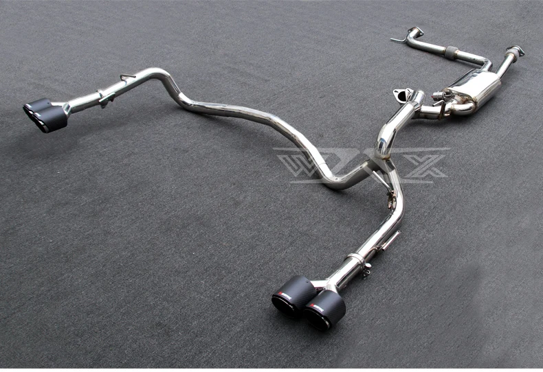 Stainless Steel  Exhaust Catback System Remote Valve Control For Nissan Patrol Y62 2016-2022 Exhaust Catback Exhaust System