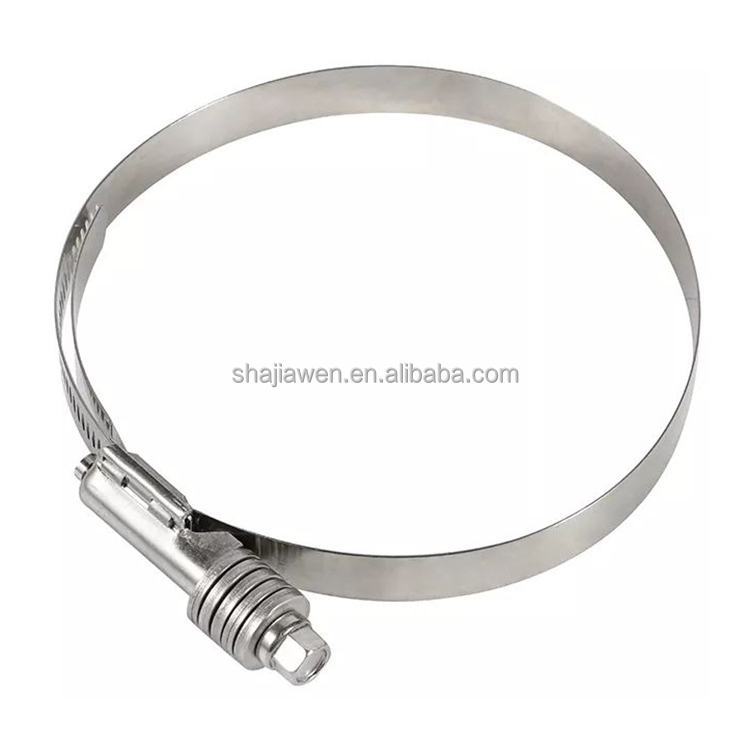 High quality Stainless Steel adjustable constant torque clamp exhaust hose clamp for pipes