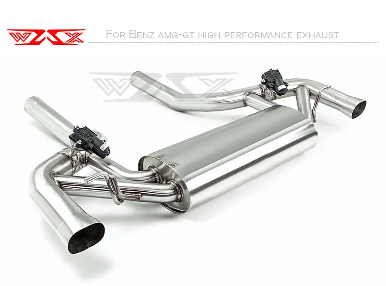 Catback Muffler Stainless Steel Exhaust Pipes Remote Valves Exhaust System for Mercedes-Benz GT AMG 2019-2022 Catback Exhaust