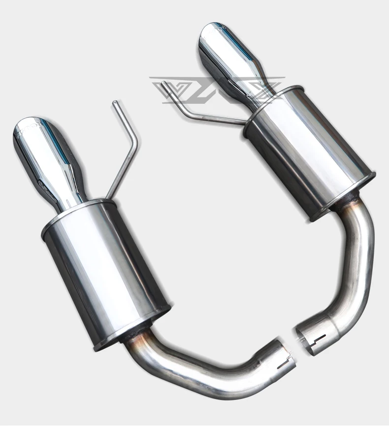 Factory direct sales Car parts cat back Exhaust Pipes For Ford Mustang 3.7 5.0 mufflers tail section