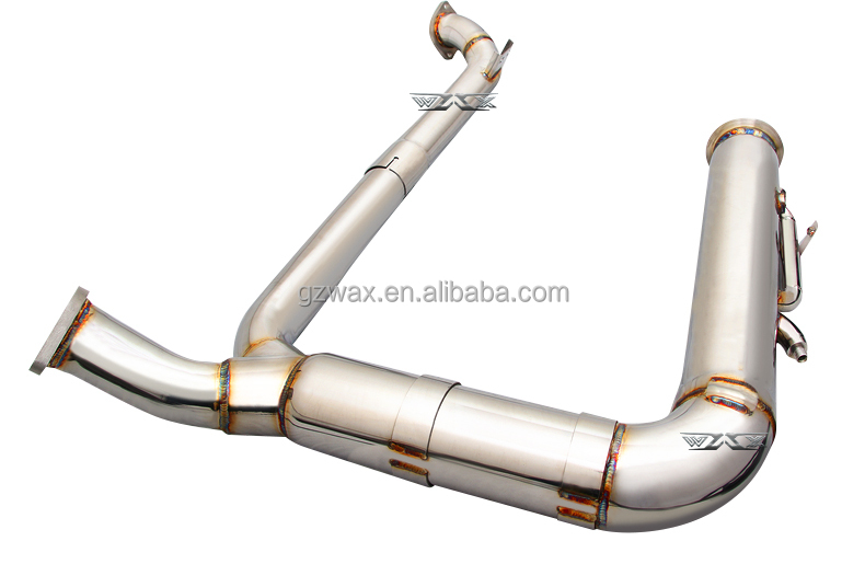 Exhaust Downpipe For Porsche 718 2.0T 2016-2022 with Catalytic converter Header Manifolds Catted Downpipe Exhaust System