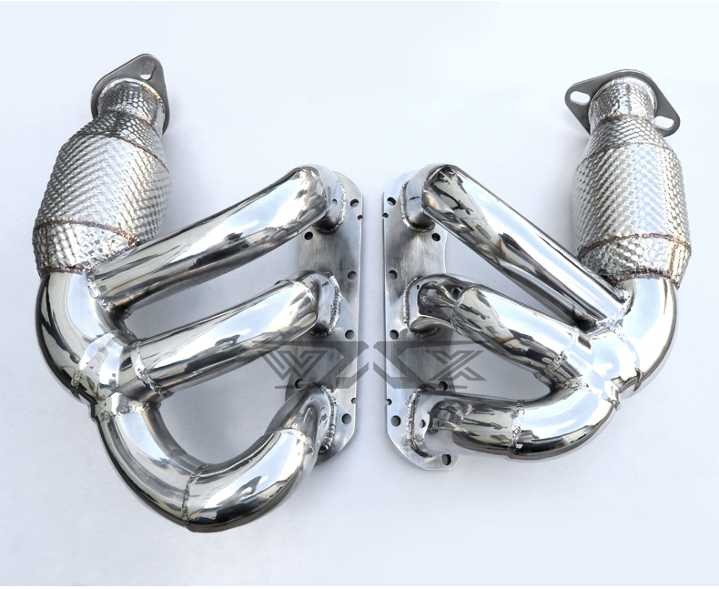 Catted Downpipe for PORSCHE BOXSTER CAYMAN 981 987 2.7/2.9/3.4 2005-2019 Exhaust Pipes Exhaust System