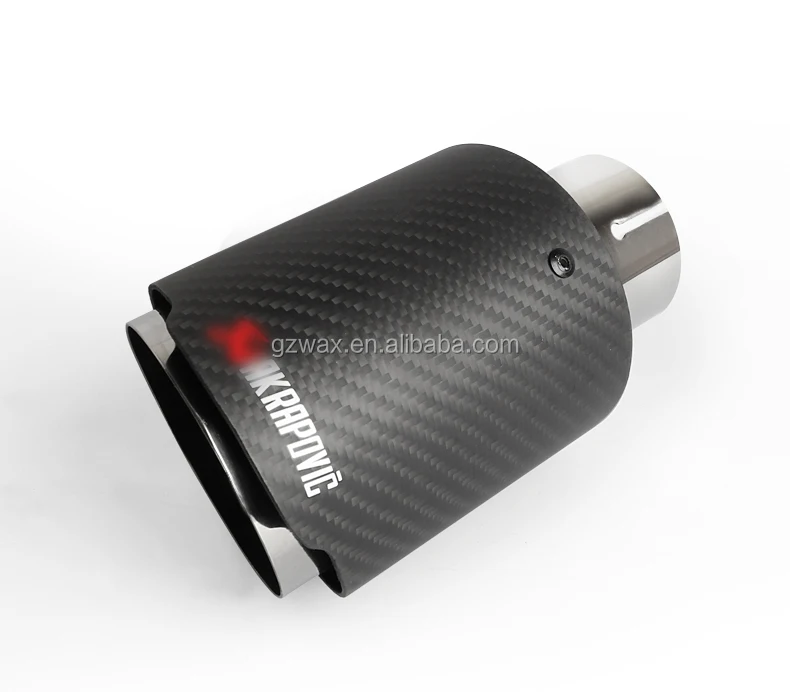 Factory wholesale Universal car stainless steel and carbon fiber exhaust tips