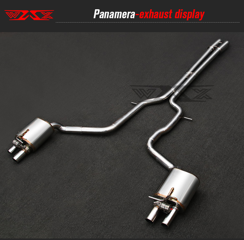 Exhaust Pipe Muffler Exhaust System Cat-back For Porsche Panamera 970 971 Valvetronic Catback Exhaust