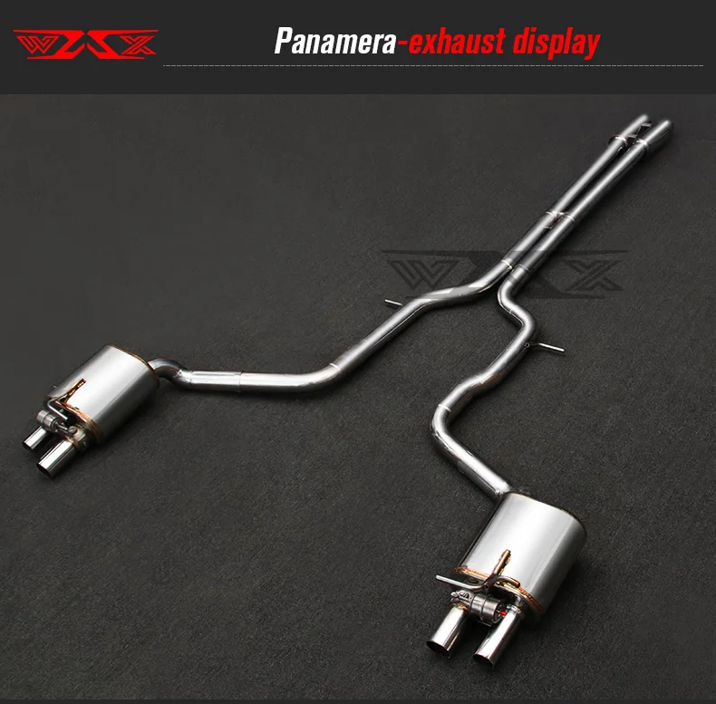 Exhaust Pipe Muffler  Exhaust System Cat-back For Porsche Panamera 970 971 Valvetronic Catback Exhaust