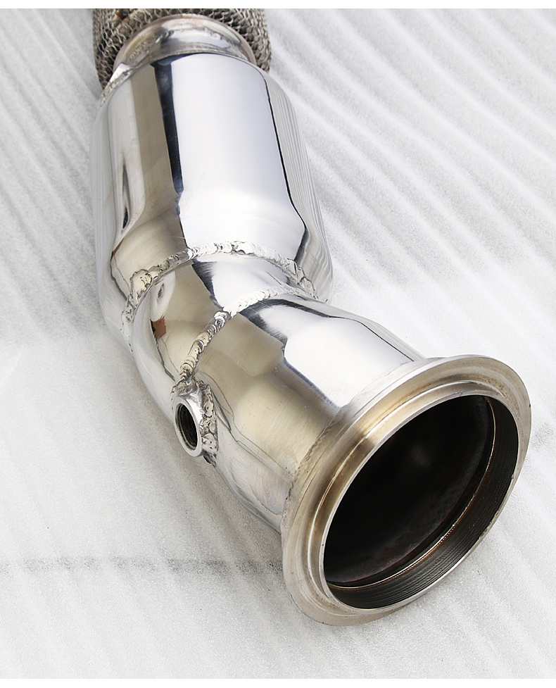 Catted Downpipe For BMW Z4 2006-2022 Exhaust Catalytic Converter Exhaust Downpipe Stainless Steel Exhaust Pipes