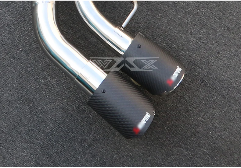 Performance Exhaust Catback for BMW X4  F26 G02 F98 2014-2021 Exhaust Cat-back Carbon Fiber Muffler Tips