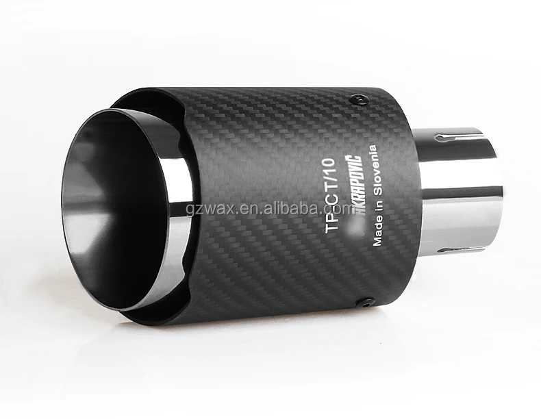 Factory wholesale Universal car stainless steel and carbon fiber exhaust tips