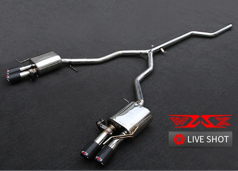 Performance Catback Exhaust Tip Auto Exhaust Muffler Downpipe Stainless Steel Exhaust pipes for BMW Z4 G29 2009-2020