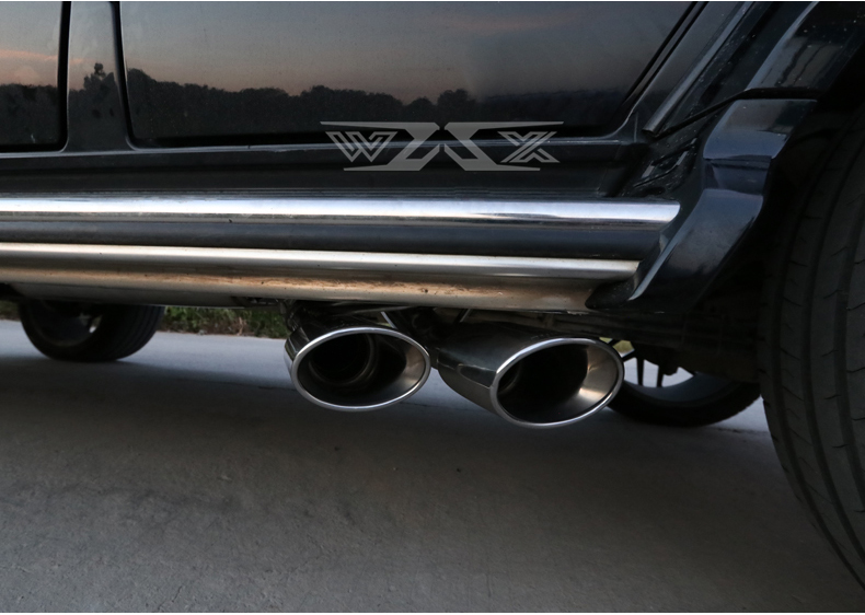 WAX Factory Exhaust Performance Catback Exhaust For Mercedes-Benz W463 G500 G63 2008-2019 Stainless Steel Custom Exhaust System