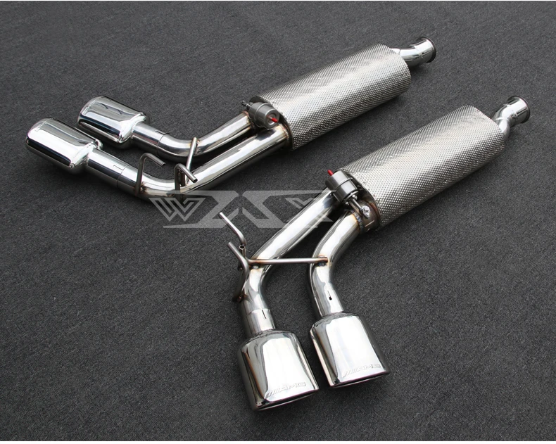 Catback Exhaust Muffler Vacuum Valve For Mercedes-Benz G500 G55 G63 G65 W464 2019-2022 Stainless Steel Rear Exhaust Pipes