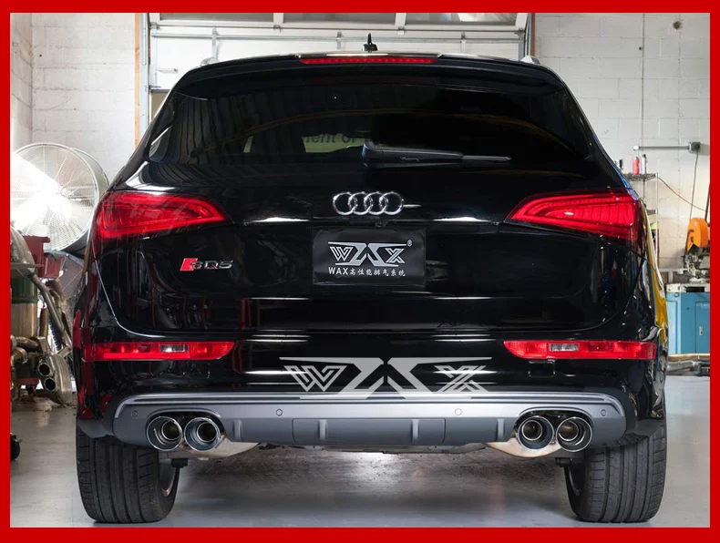 Exhaust Pipes Muffler Stainless Steel Catback Exhaust System For AUDI Q3 Q5 Q7 2011-2021 Exhaust System with Valve Control