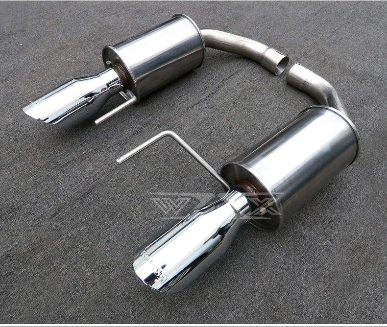 Factory direct sales Car parts cat back Exhaust Pipes For Ford Mustang 3.7 5.0 mufflers tail section