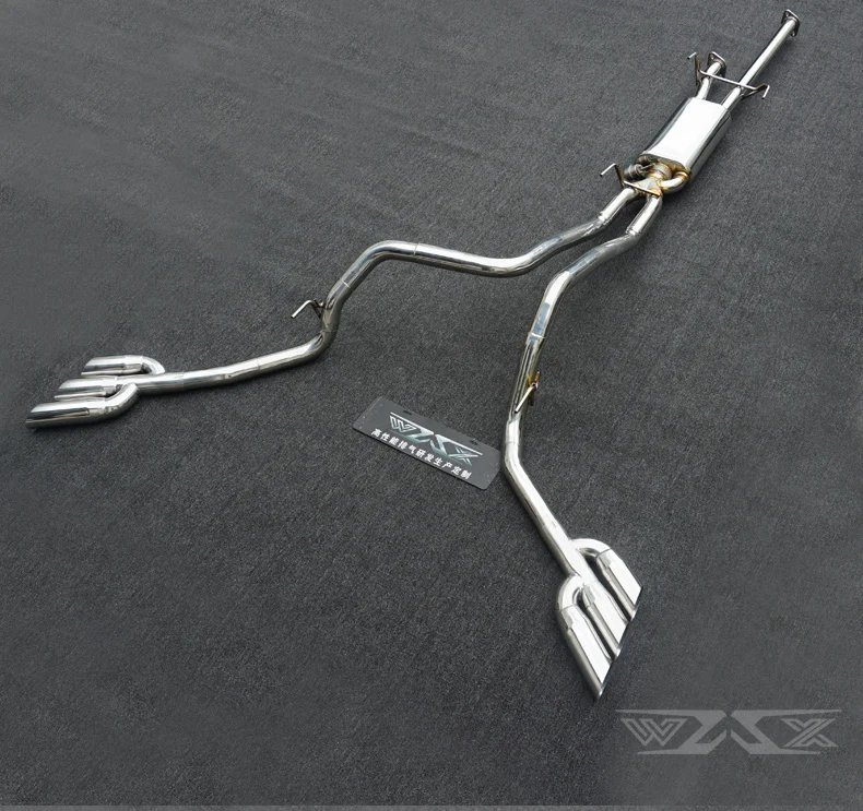 Performance Exhaust Catback Stainless Steel Exhaust System for Tundra 2016-2022 Valvetronic Cat-bacl Exhaust