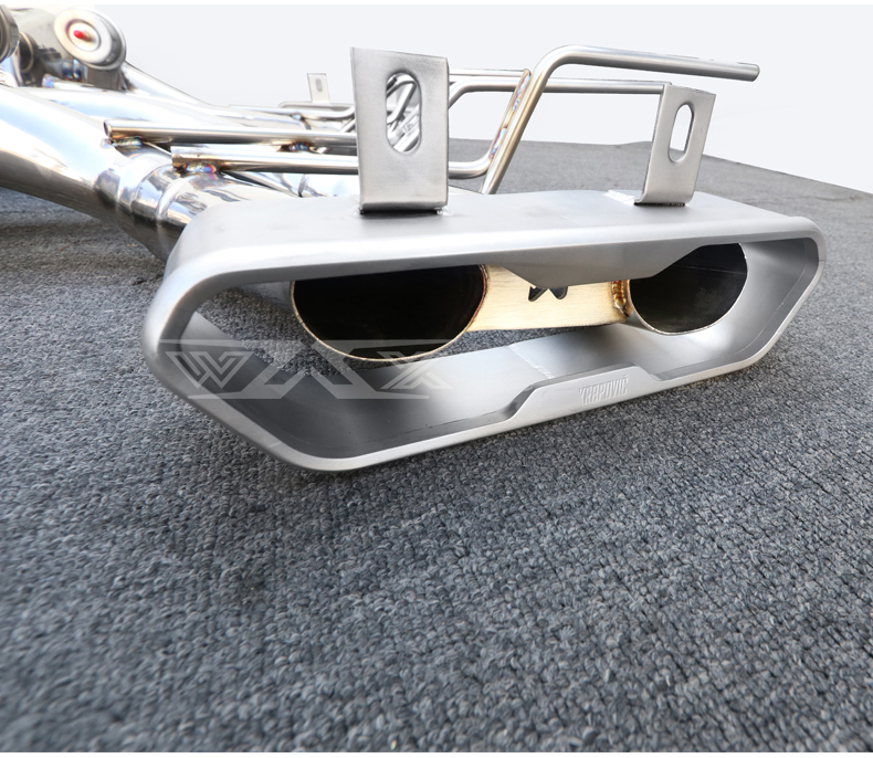 Exhaust Muffler Pipes For Mercedes-Benz G500 G550 G63 W464 2018-2020 Valved Mufflers 4 Tips G65 Exhaust Pipes G Class W463