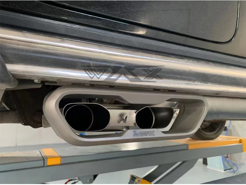 Exhaust Muffler Catback For Mercedes-Benz G63 AMG W464 G55 G500 G63 G55 2018-2022 Heat Shield Valve Exhaust Catback